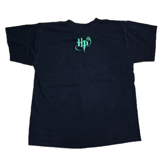 Vtg 2000 Harry Potter & The Sorcerers Stone Glow In Dark Shirt Youth XL Adult Sm - Picture 2 of 9